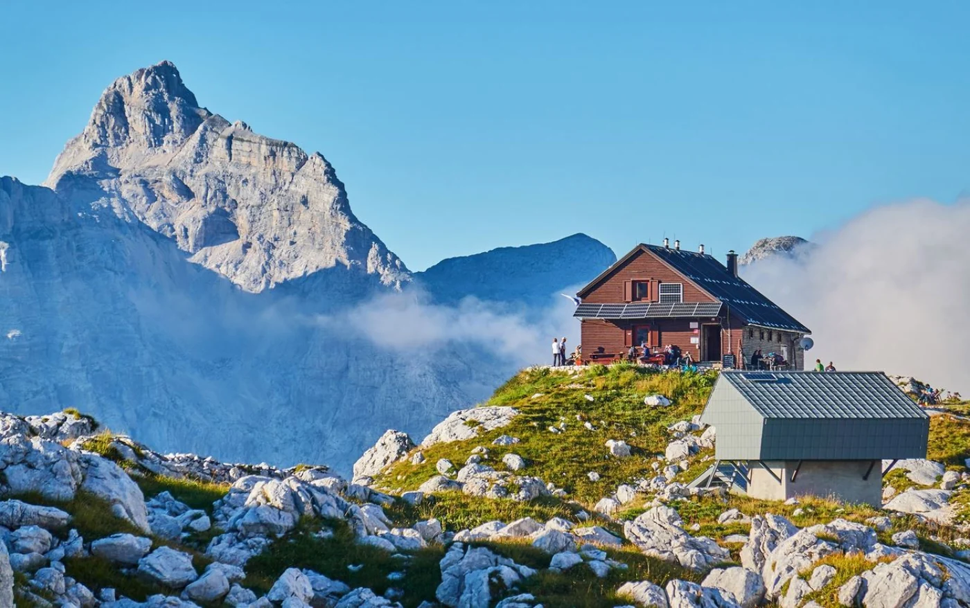 Zasavska Hut at Prehodavci