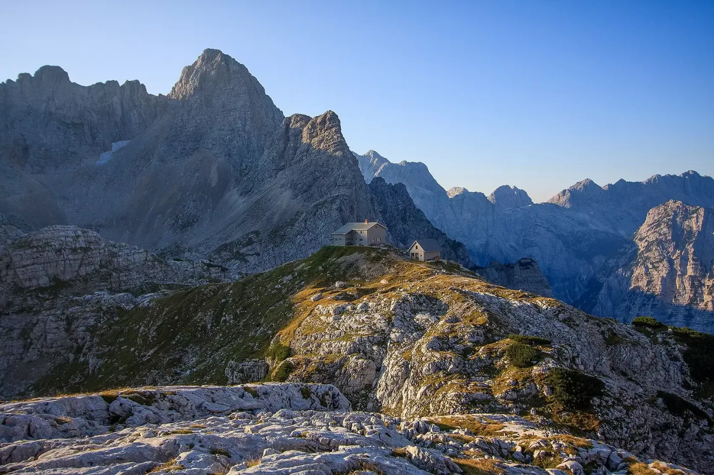 Pogačnik Hut at Kriški Podi (2050 m)