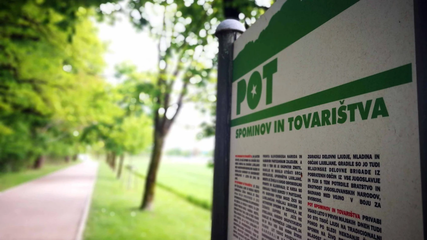 PST – Pot spominov in tovarištva v Ljubljani