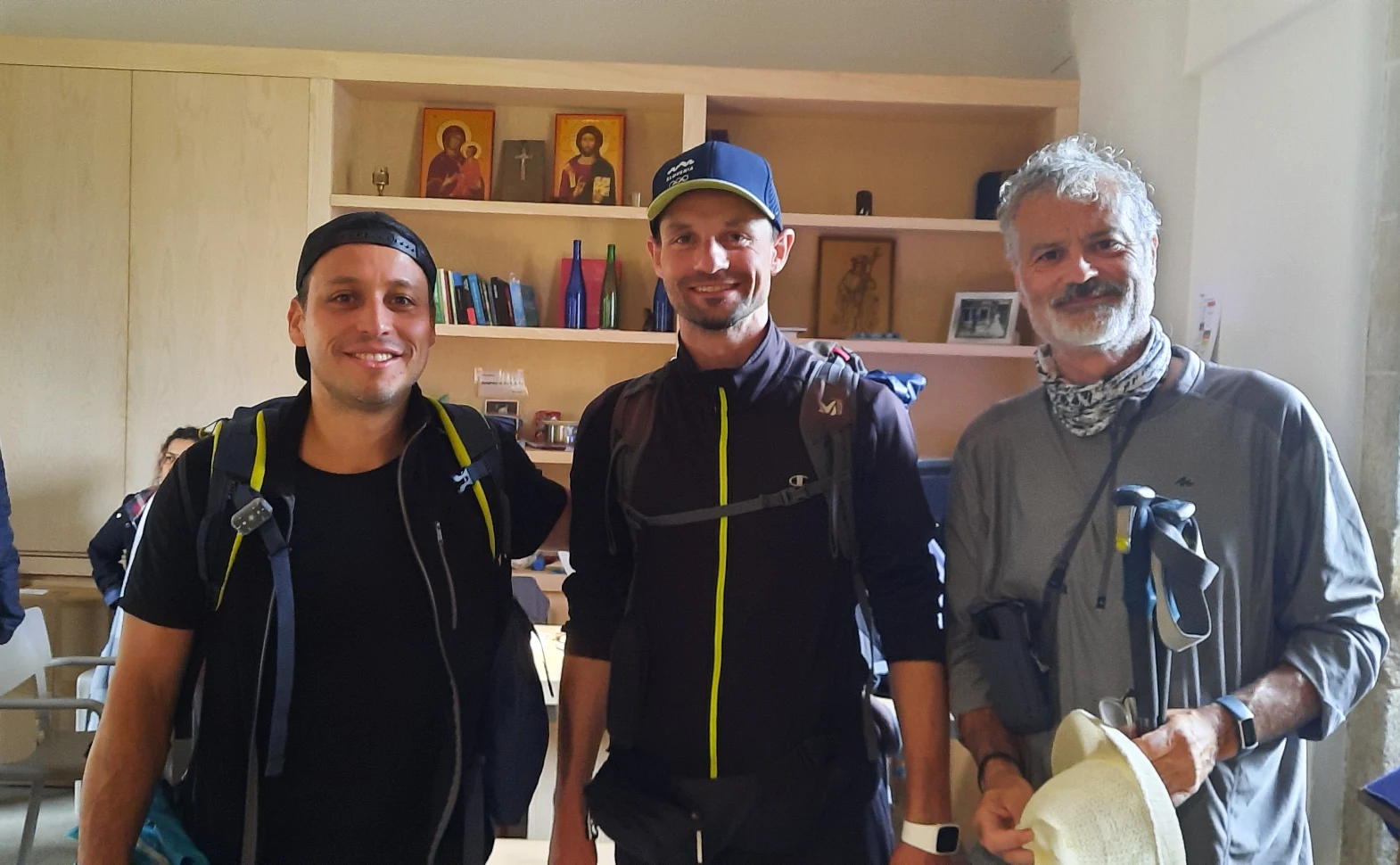 On the Camino at the monastery of Sobrado dos Monxes in Galicia