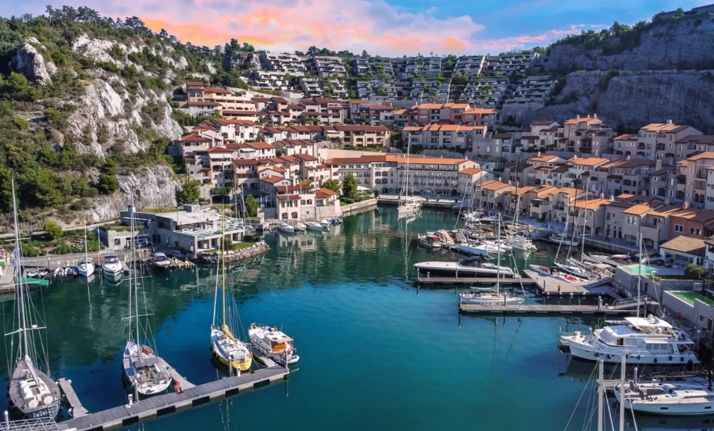 Marina Portopiccolo v Sistiani ob Tržaškem zalivu