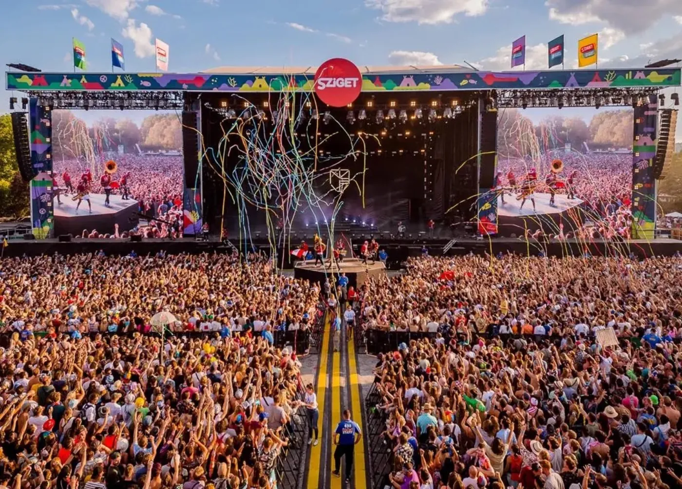 Sziget Festival v Budimpešti